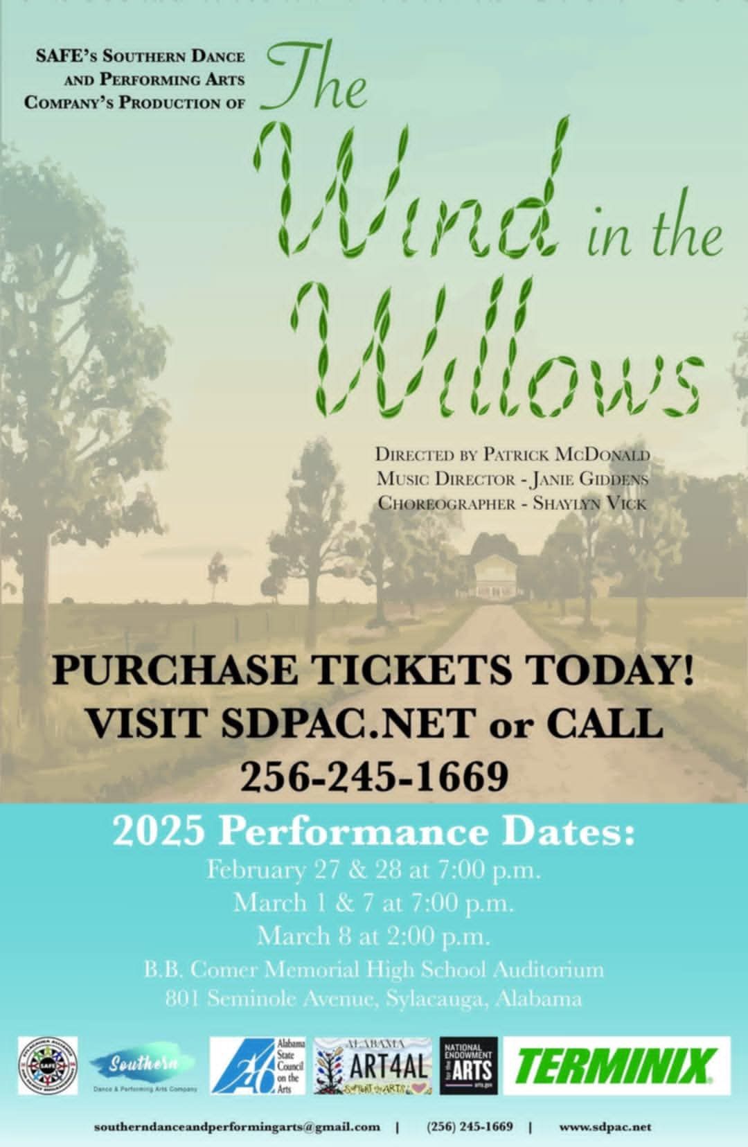 The Wind in the Willows, 22 September | Event in Eugene | AllEvents