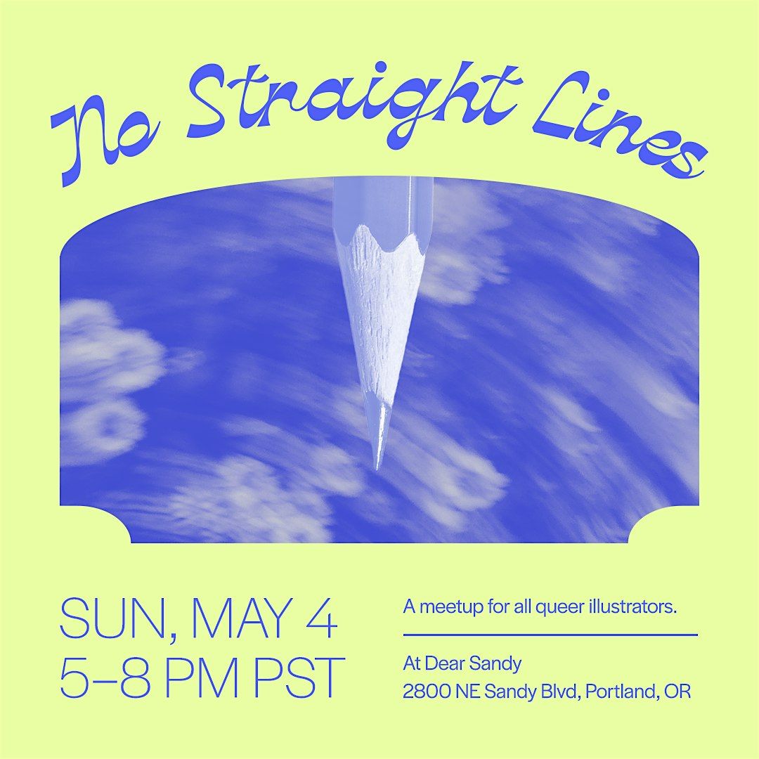 No Straight Lines: A queer illustration meetup, 4 May | Event in Portland | AllEvents