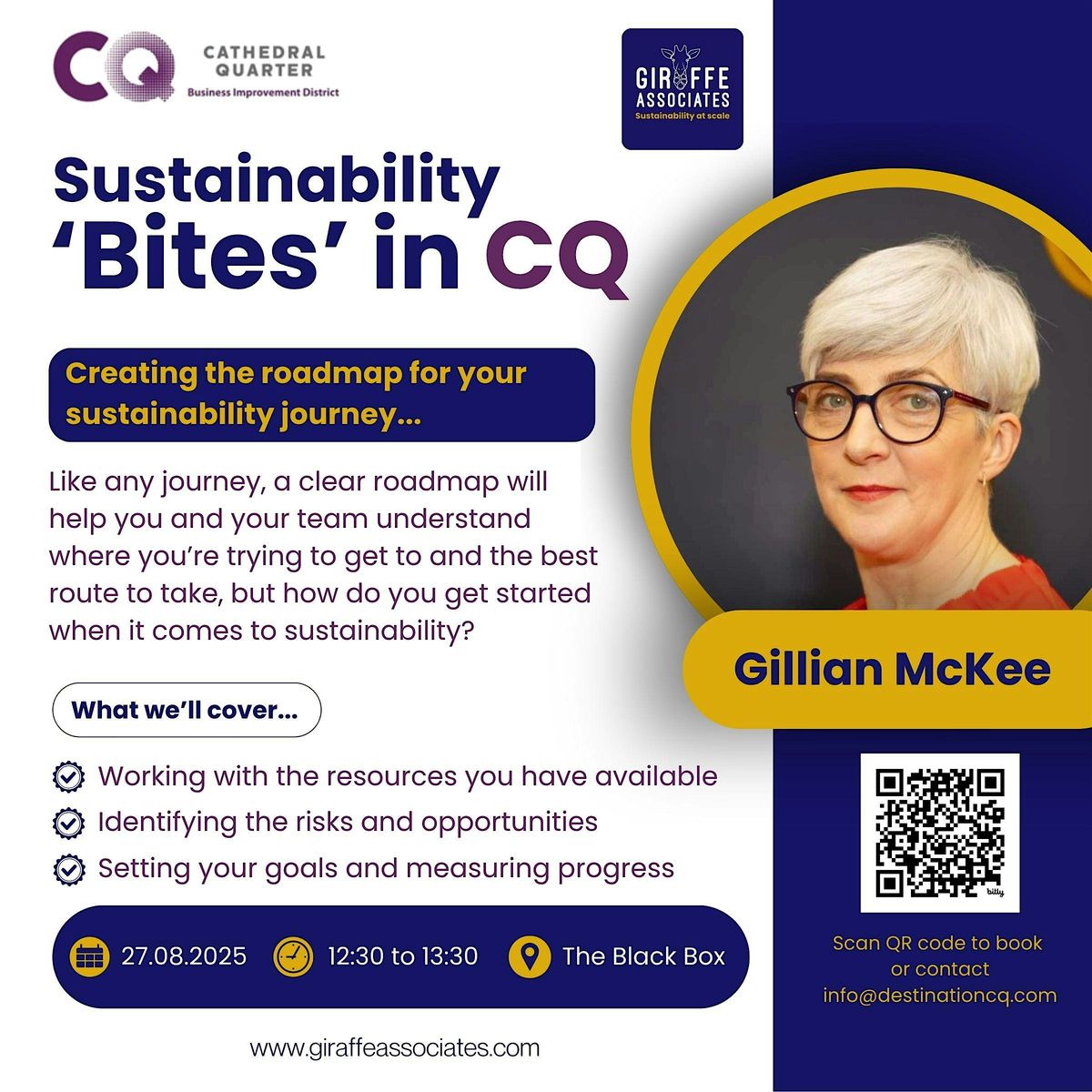 Sustainability Bites: Creating a roadmap for your sustainability journey, 27 August | Event in Belfast | AllEvents