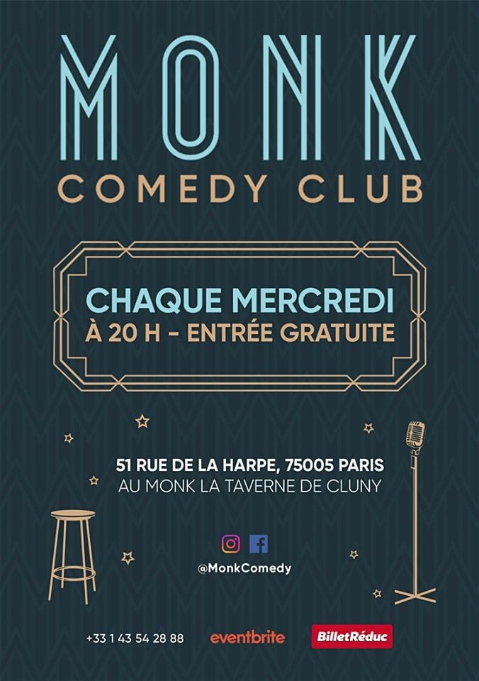 Téléchargement gratuit Images Monk Comedy Club At Monk La Taverne De Cluny Paris le plus cool par
