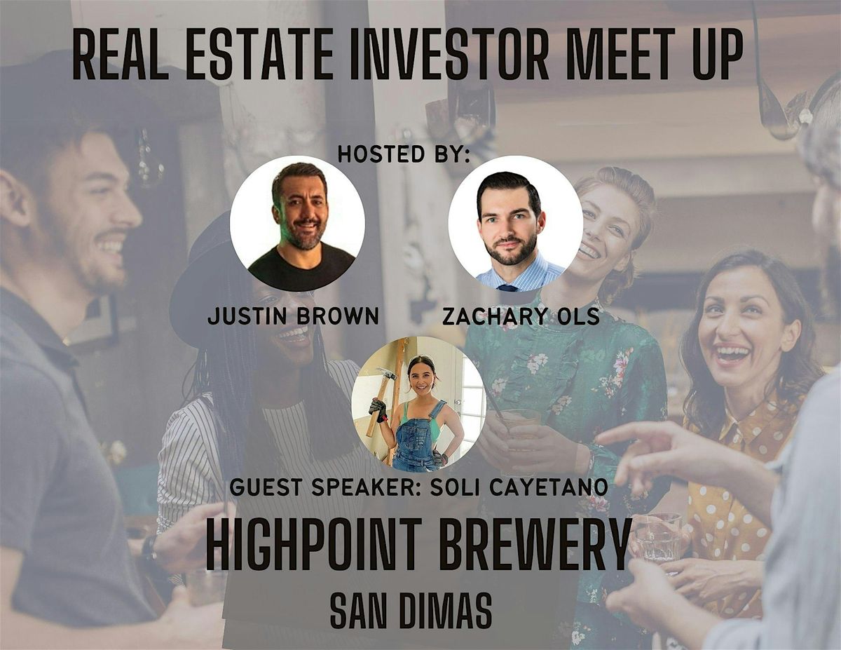 June Real Estate Meetup: Raising Capital with Soli Cayetano, 5 June | Event in San Dimas | AllEvents