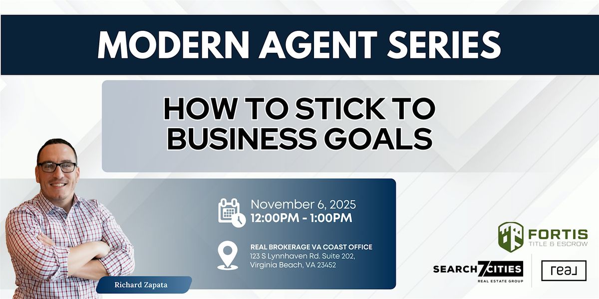 How to Stick to Business Goals, 6 November | Event in Virginia Beach | AllEvents
