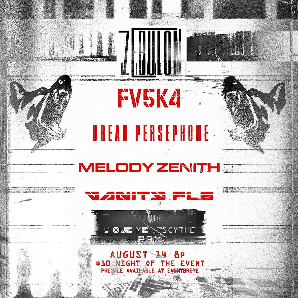 IИDVSTRIAL | WITCH HOUSE | DARKWAVE ИIGHT @ ZEBULON, 14 August | Event in Los Angeles | AllEvents