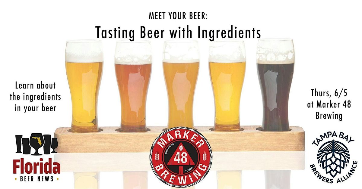Meet Your Beer: Tasting Beer with Ingredients, 5 June | Event in Spring Hill | AllEvents