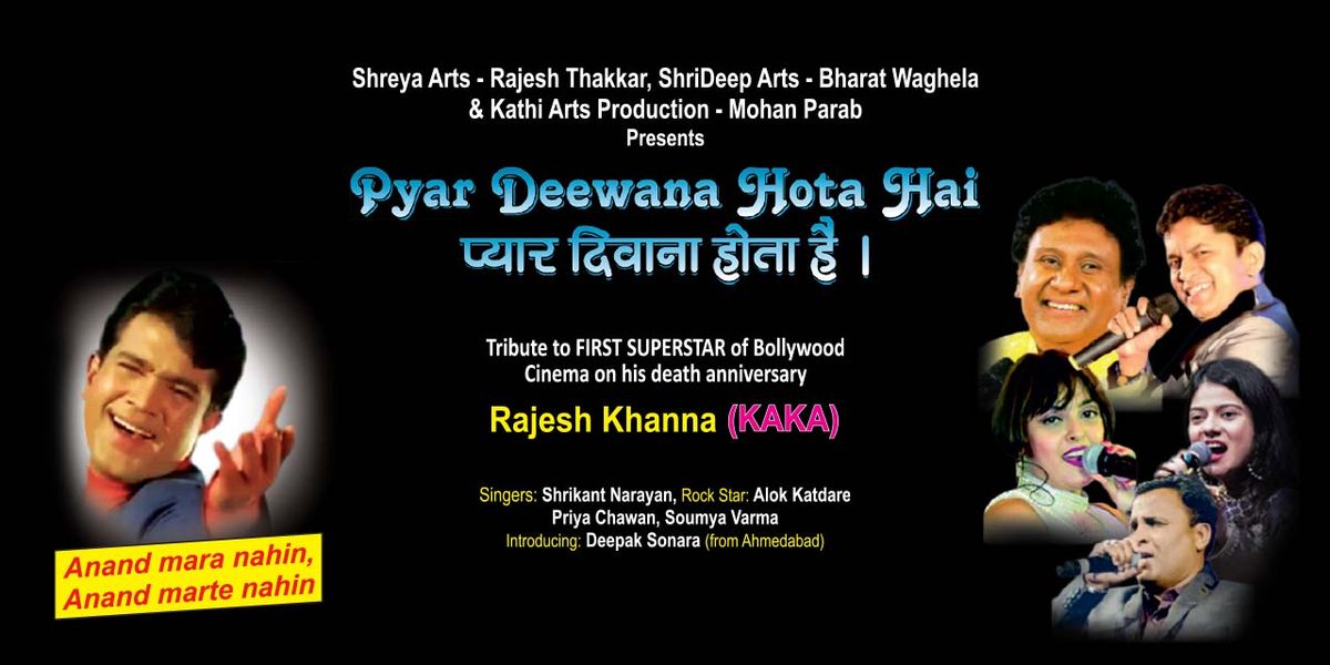 Pyar Deewana Hota Hai, 18 July | Event in Mumbai | AllEvents
