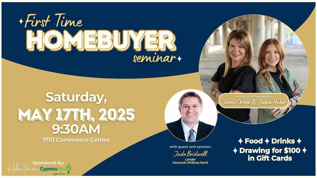 First Time Homebuyer Seminar, 17 May | Event in Prairieville | AllEvents