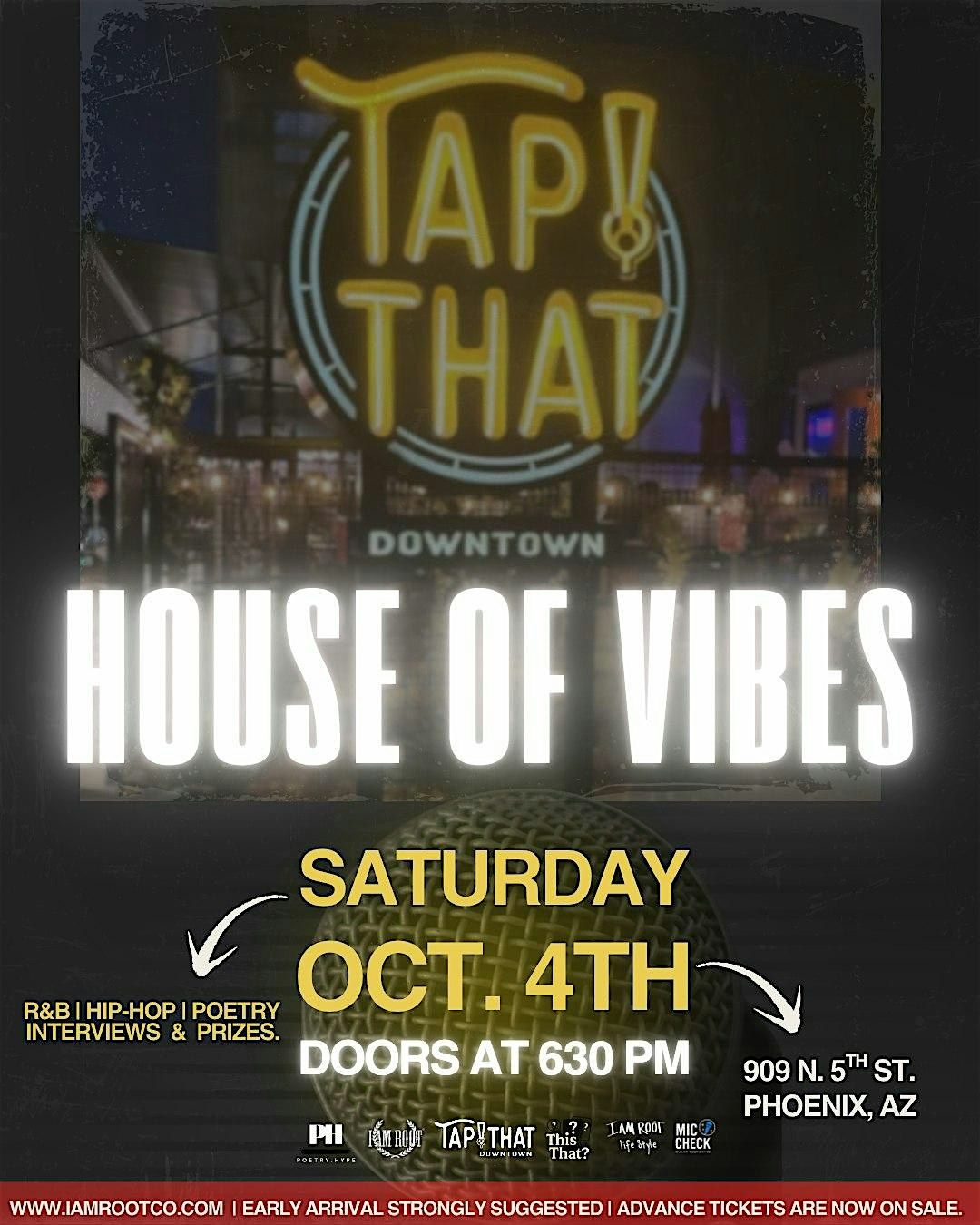 House of Vibes, 4 October | Event in Phoenix | AllEvents