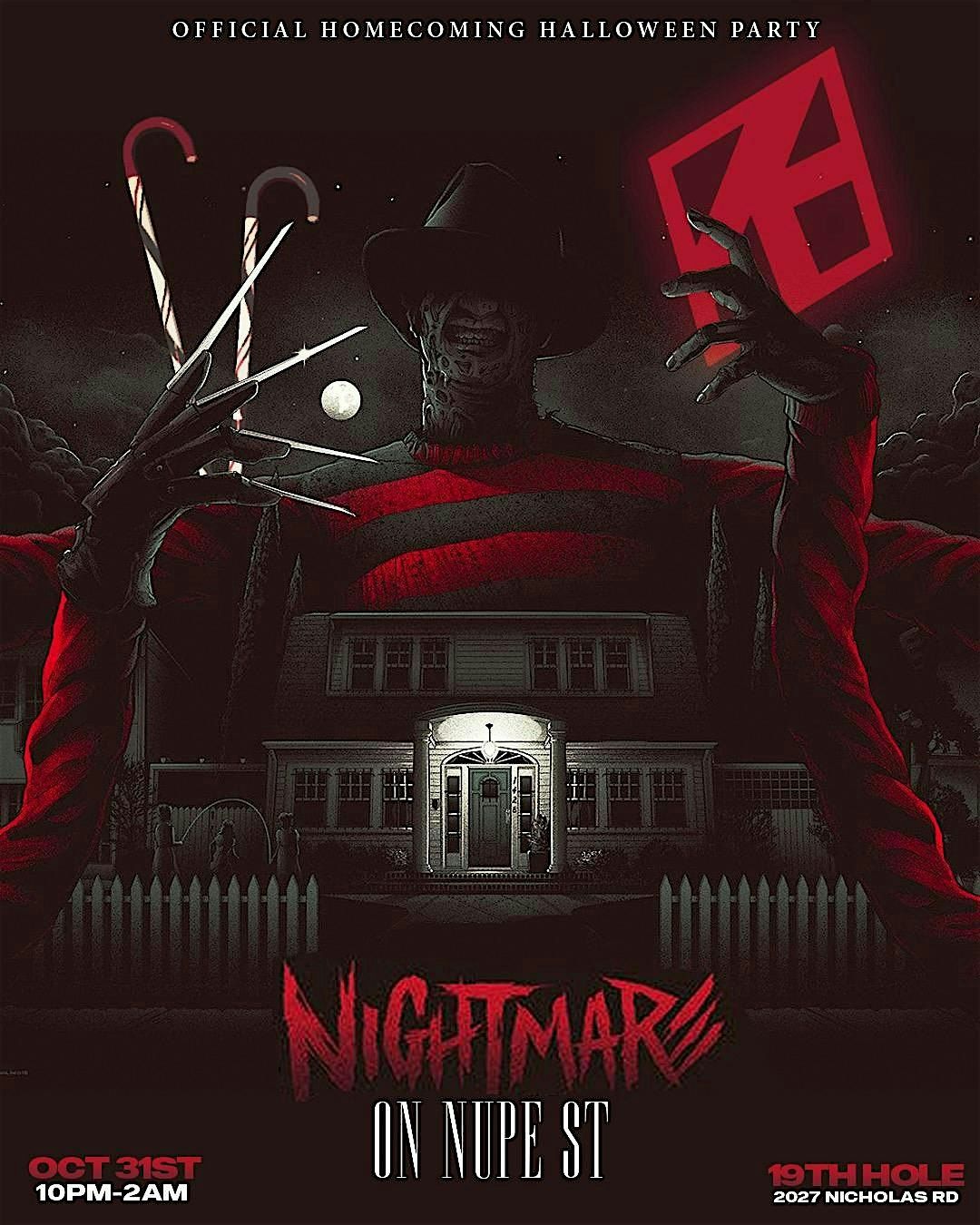Nightmare on Nupe St., 31 October | Event in Dayton | AllEvents