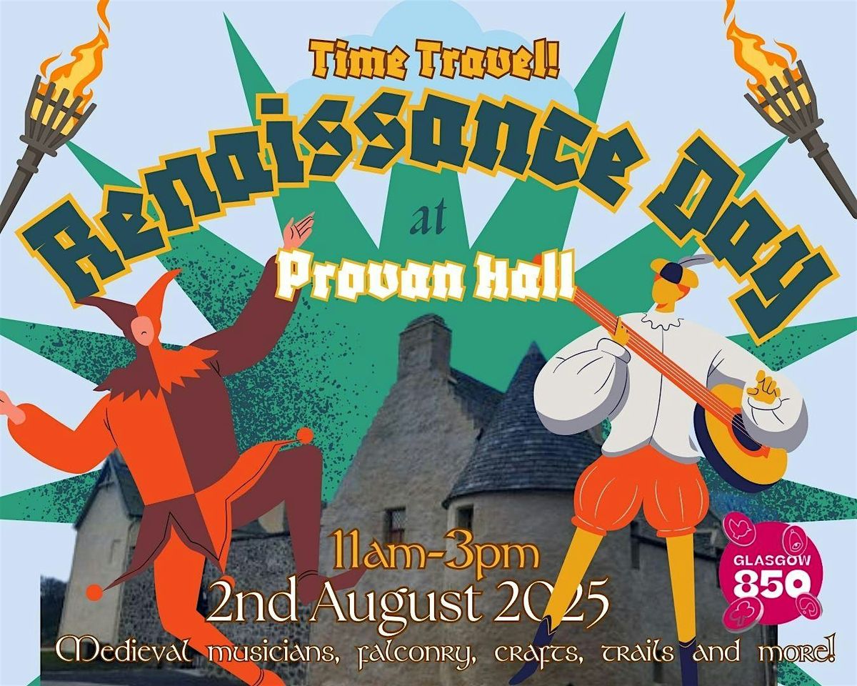 Renaissance Day at Provan Hall, 2 August | Event in Glasgow | AllEvents