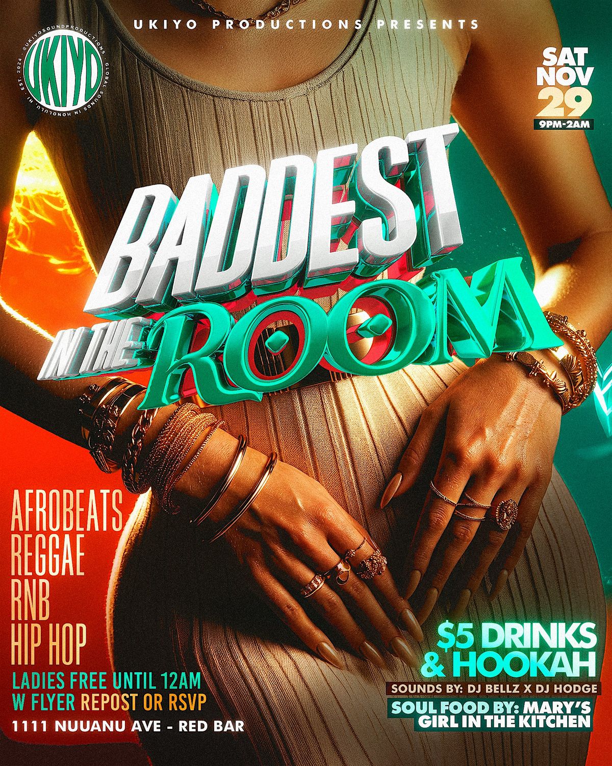 BADDEST IN THE ROOM | Event in Honolulu | AllEvents