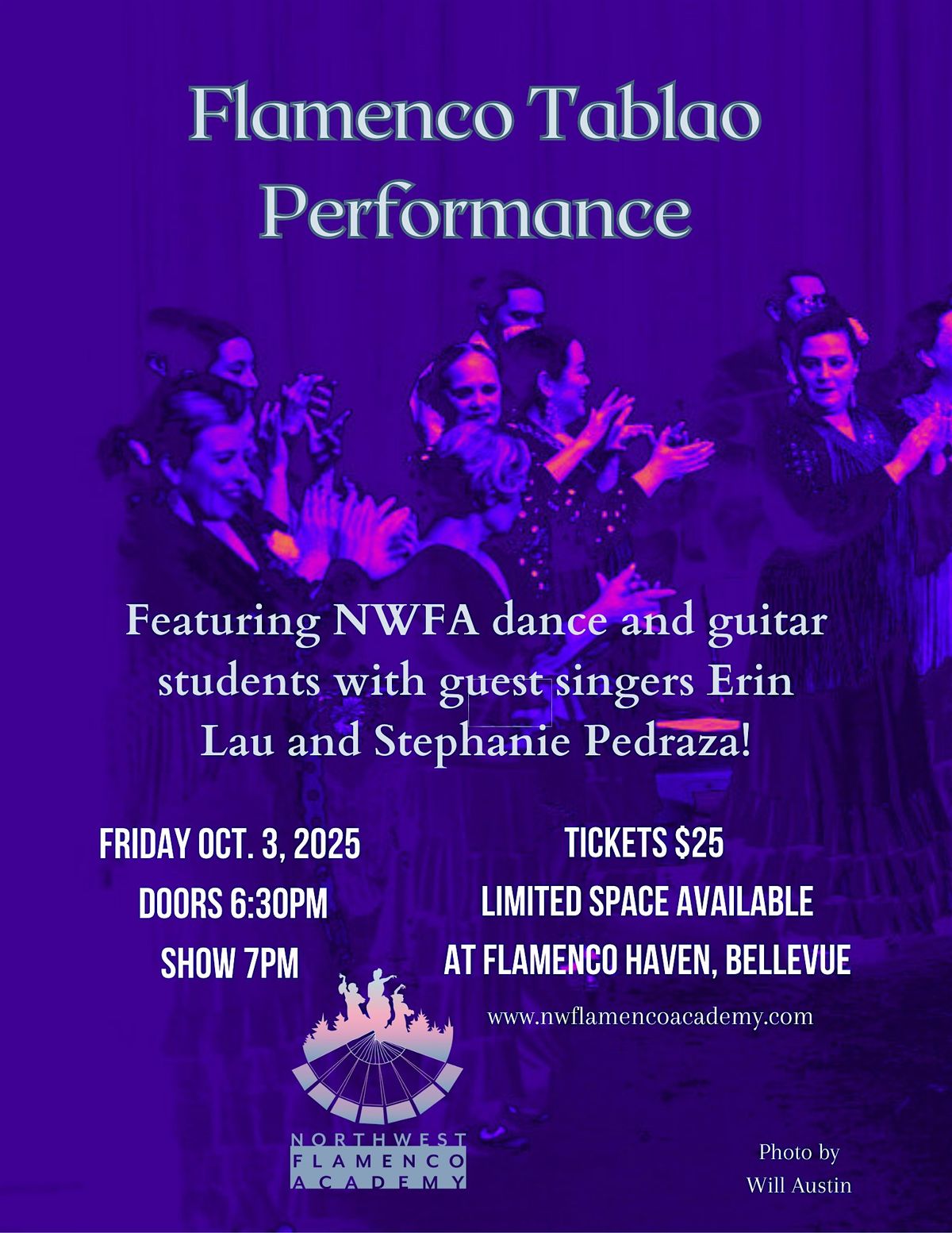 NWFA Flamenco Tablao Performance, 3 October | Event in Bellevue | AllEvents