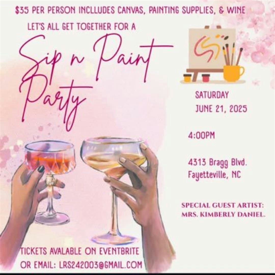 Sip & Paint, 21 June | Event in Fayetteville | AllEvents