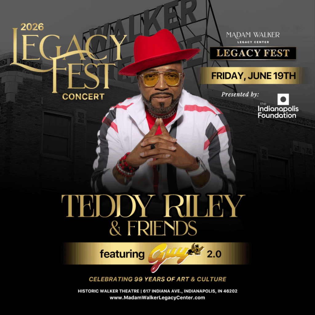 Teddy Riley at Madame Walker Theatre Center, 19 June | Event in Indianapolis | AllEvents