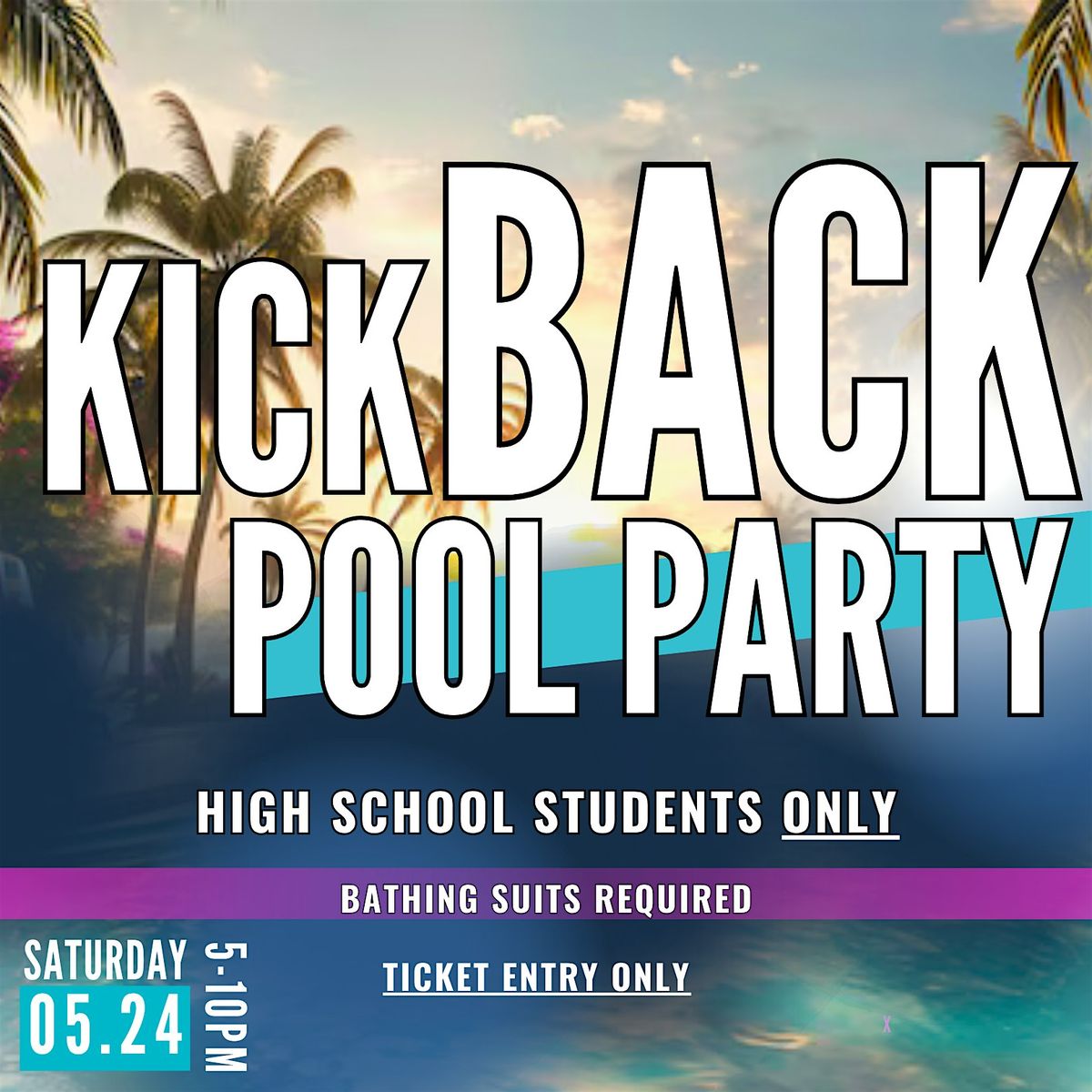 KickBack Pool Party, 24 May 2025 | AllEvents