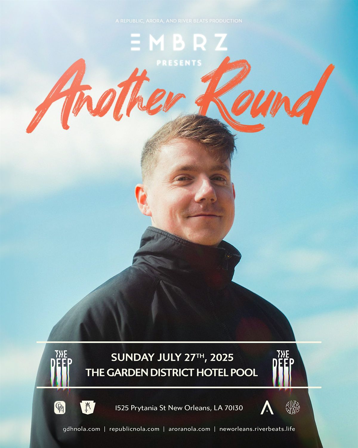 THE DEEP featuring EMBRZ: Pool Party, 27 July | Event in New Orleans | AllEvents