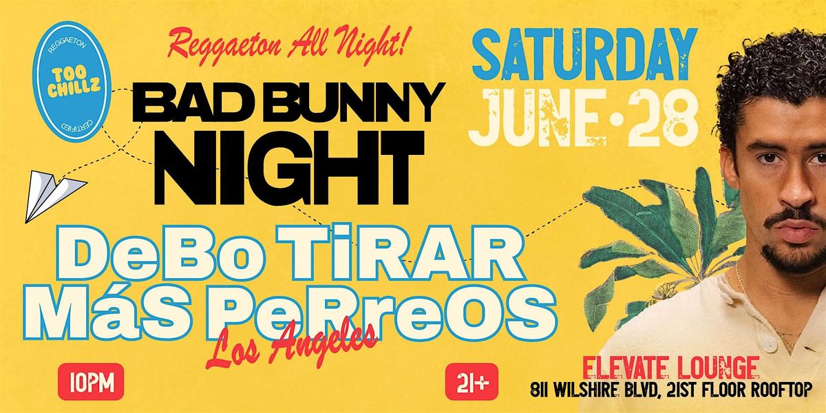 REGGAETON ROOFTOP PARTY @ ELEVATE LOUNGE DTLA, 28 June | Event in Los Angeles | AllEvents