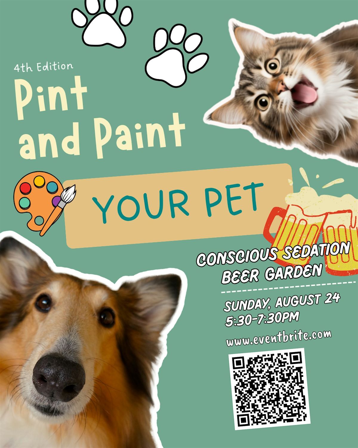 Pint and Paint Your Pet, 24 August | Event in Portland | AllEvents