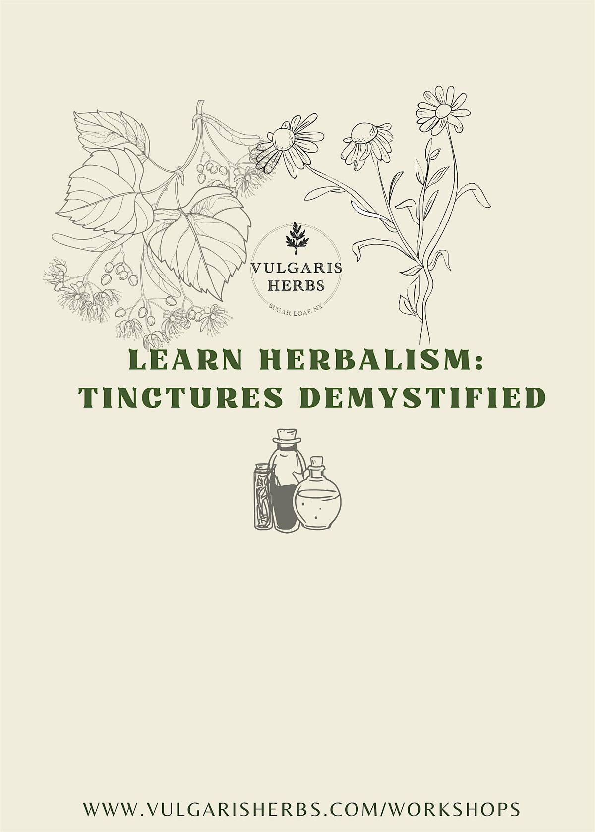 Learn Herbalism:  Tinctures Demystified, $55, 26 July | Event in Chester | AllEvents