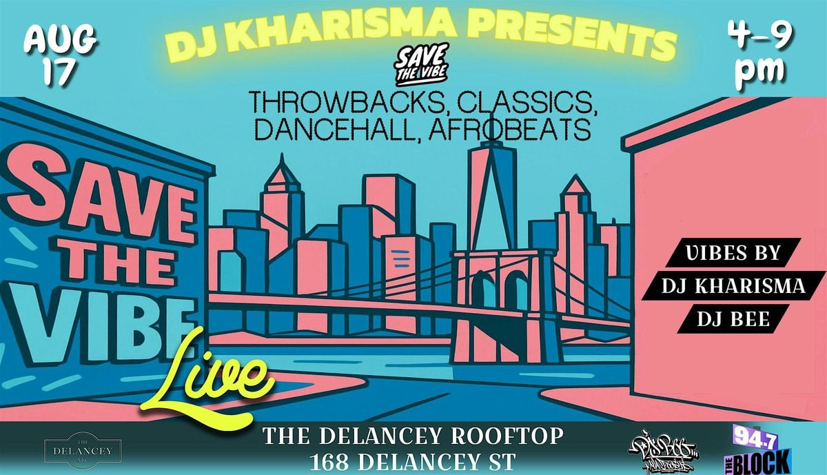 Save the Vibe LIVE, 17 August | Event in New York | AllEvents