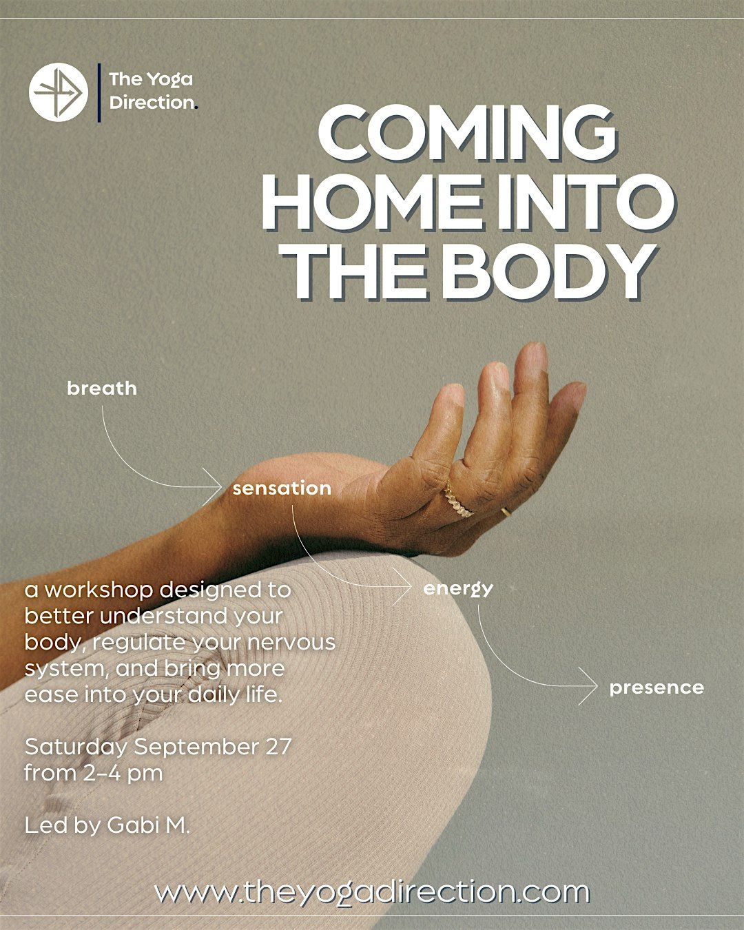 Coming Home Into the Body: a somatic release workshop., 27 September | Event in Fort Lauderdale | AllEvents