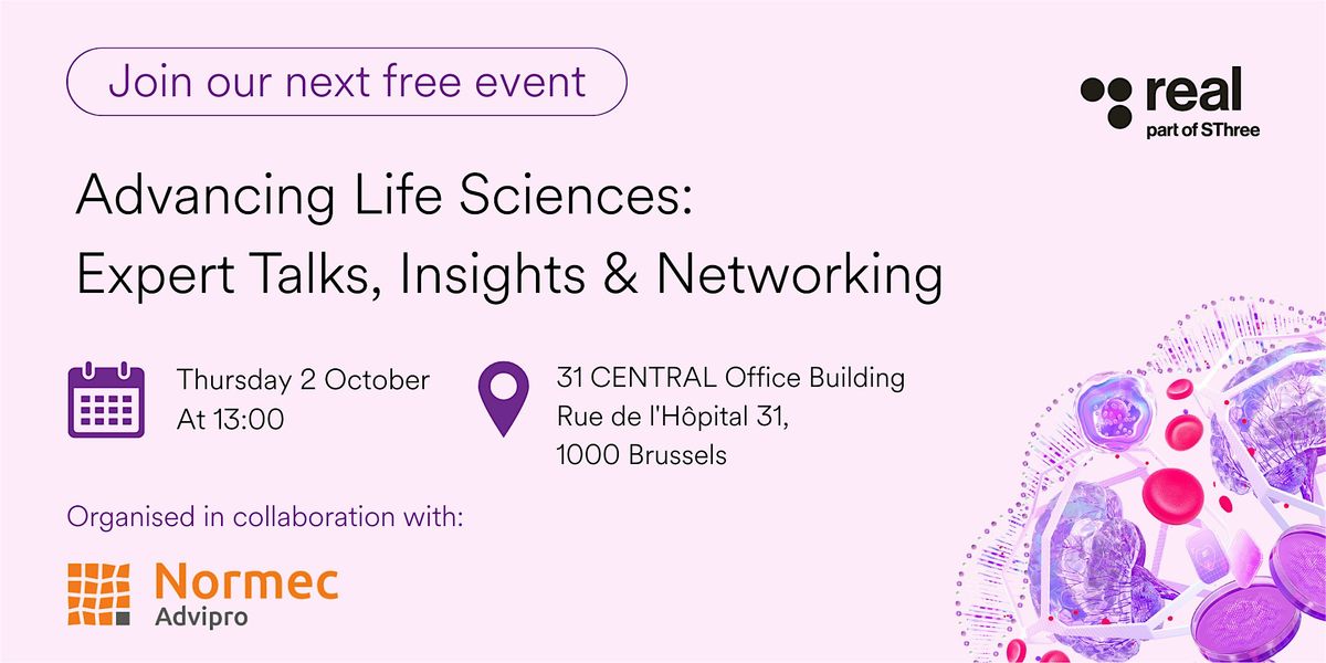 Advancing Life Sciences:  Expert Talks, Insights & Networking, 2 October | Event in Bruxelles | AllEvents