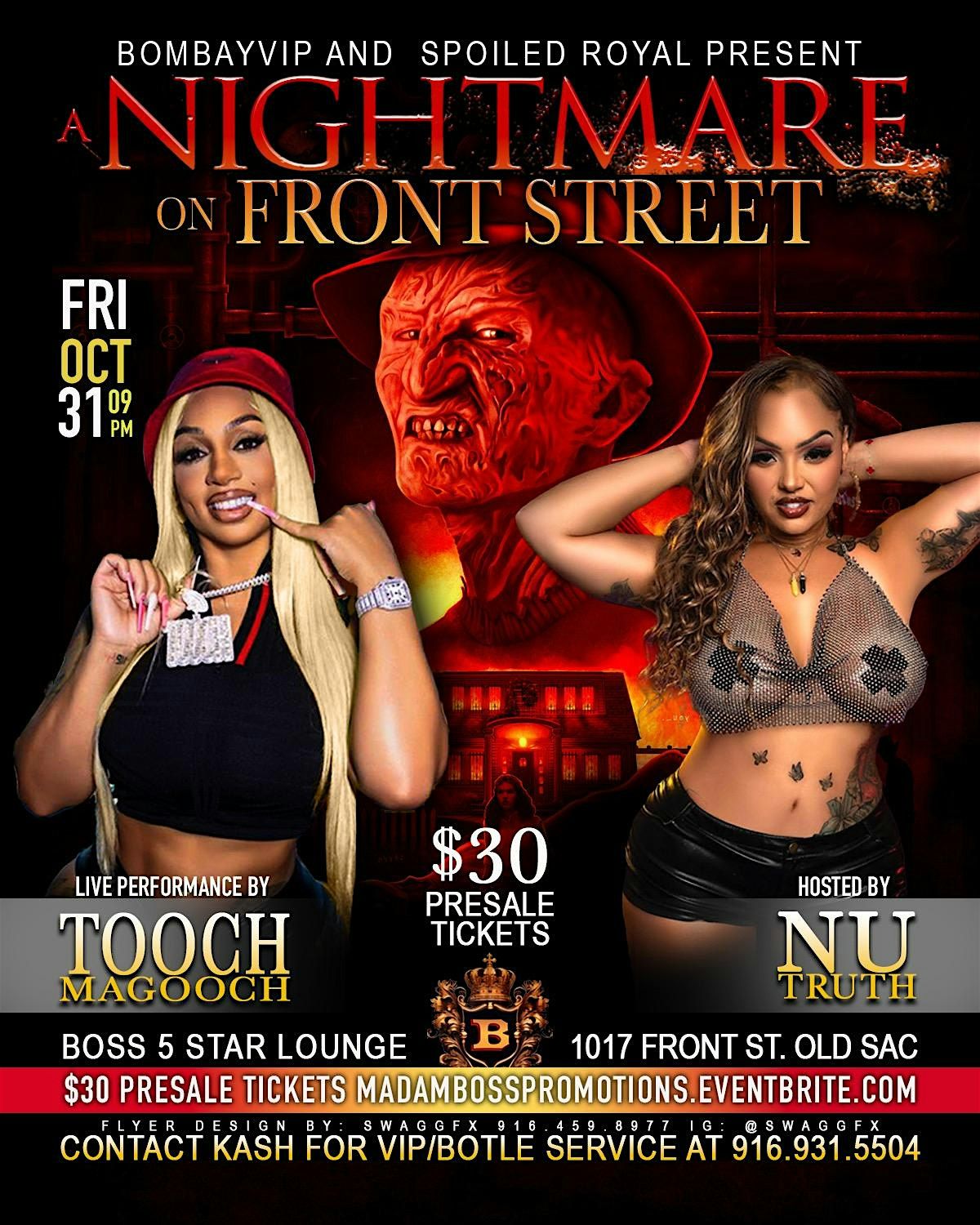 A NIGHTMARE ON FRONT STREET, TRICKS, TREATS & BEATS, 31 October | Event in Sacramento | AllEvents