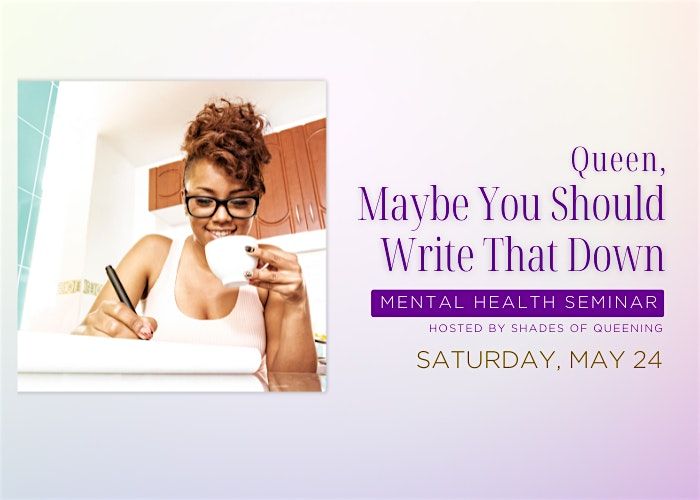 Queen, Maybe You Should Write That Down, 24 May | Event in Sparks | AllEvents