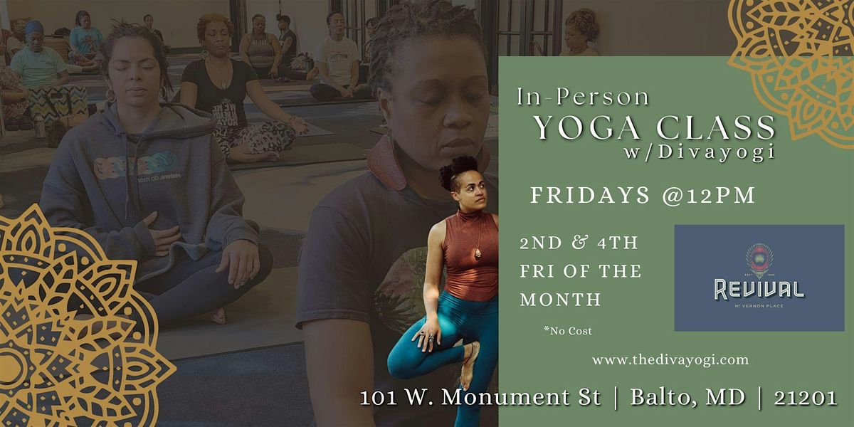 Community Yoga @Revival Hotel | Event in Baltimore | AllEvents