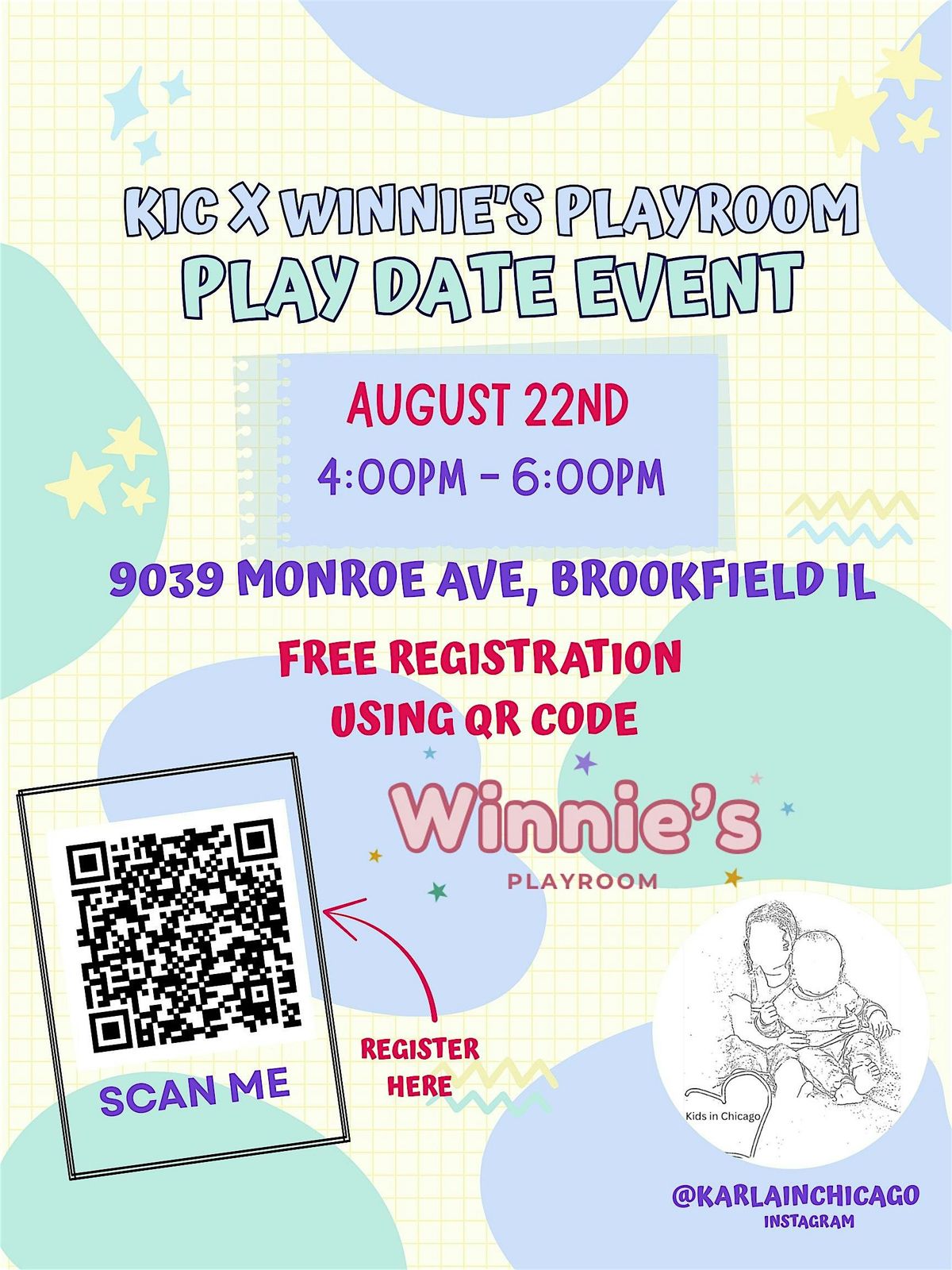 KIC PLAY DATE EVENT, 22 August | Event in Brookfield | AllEvents