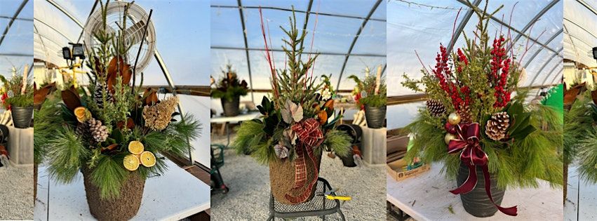 Christmas Greens Workshop: Create Your Own Large Porch Pot, 4 December | Event in Staunton | AllEvents
