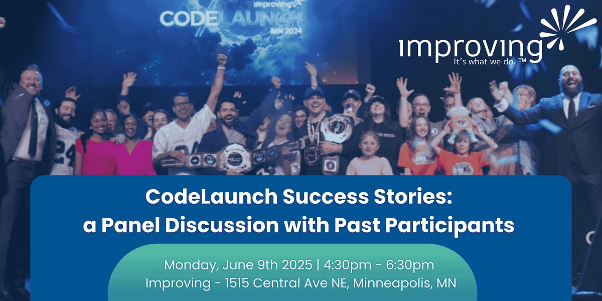 CodeLaunch Success Stories: a Panel Discussion with Past Participants, 9 June | Event in Minneapolis | AllEvents