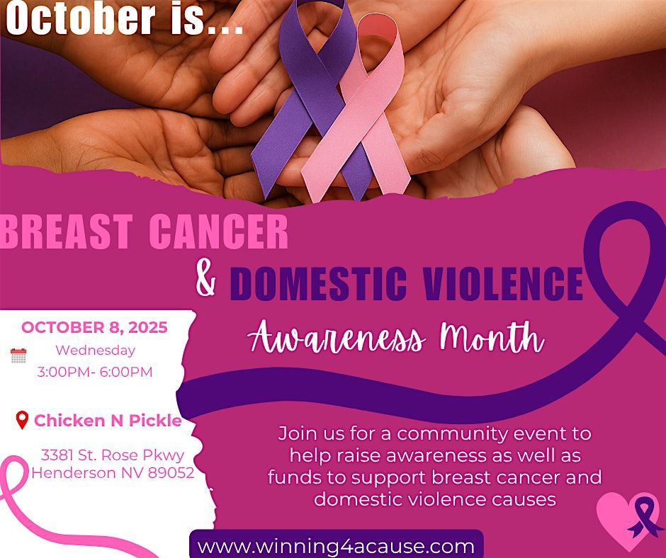 Power in Pink & Purple: Breast Cancer & Domestic Violence Awareness Event, 8 October | Event in Henderson