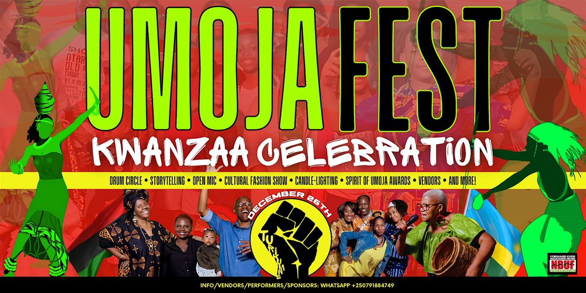 UMOJA FEST 2025, 26 December | Event in Kigali | AllEvents