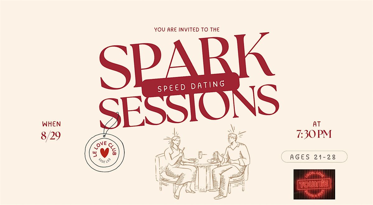 Spark Sessions: Modern Speed Dating Event (Ages 21-28), 29 August | Event in Sacramento | AllEvents