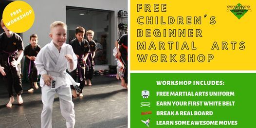 Free Children's Beginners Martial Arts Workshop (8-12 Year Olds)