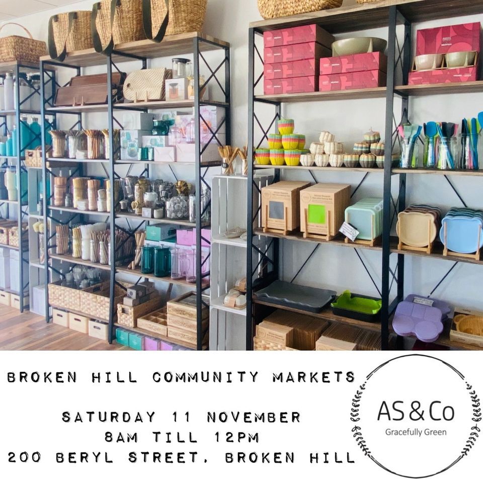 AS & Co Gracefully Green Broken Hill Community Market, Broken Hill