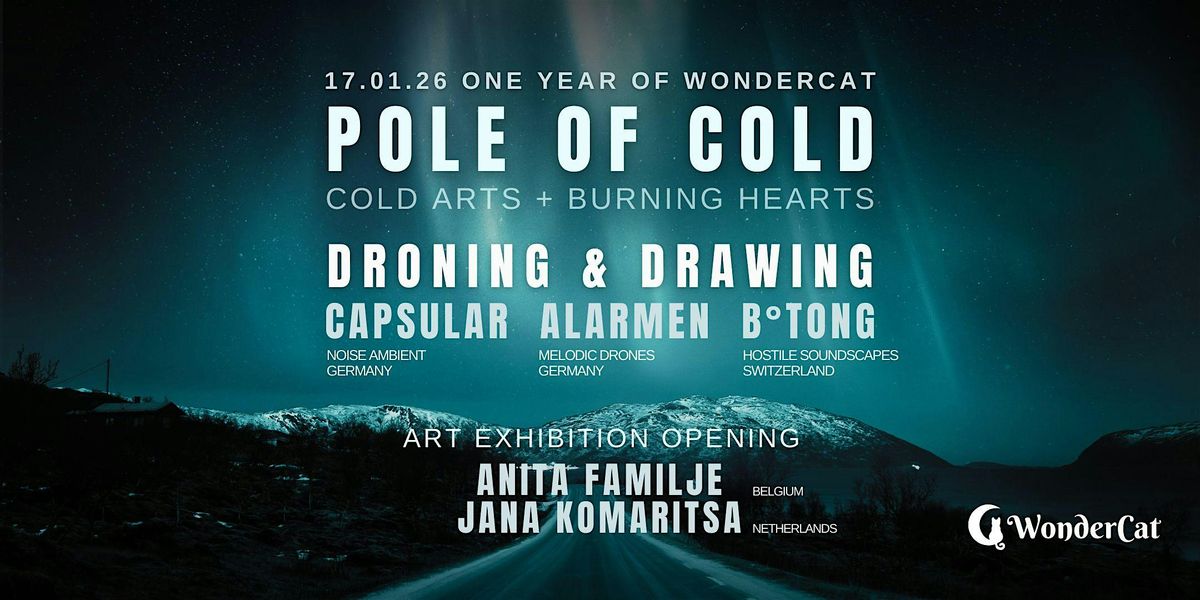Pole of Cold - 1 year of WonderCat - concert + art exhibit, 17 January | Event in Leiden | AllEvents