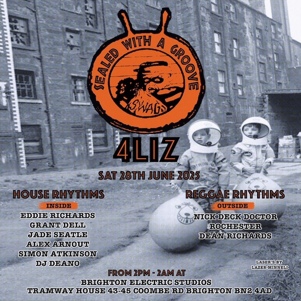 4Liz - s.w.a.g., 28 June | Event in Brighton | AllEvents