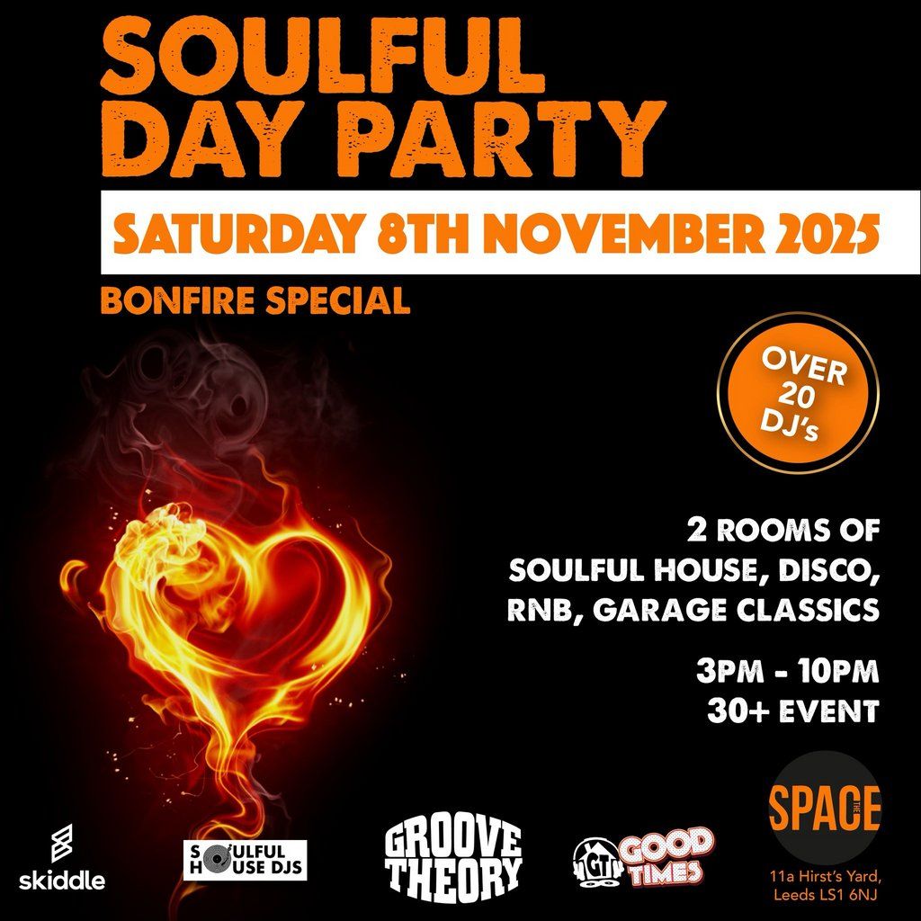 Soulful Day Party, 8 November | Event in Leeds | AllEvents