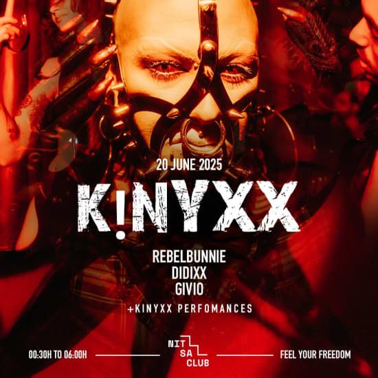 KINYXX pres: Fet!sh party en Nitsa Club, 20 June | Event in Barcelona | AllEvents