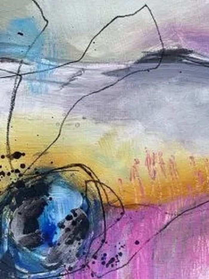 Classic Compositions in Abstract Painting with Dina Wakley 3 SEATS
