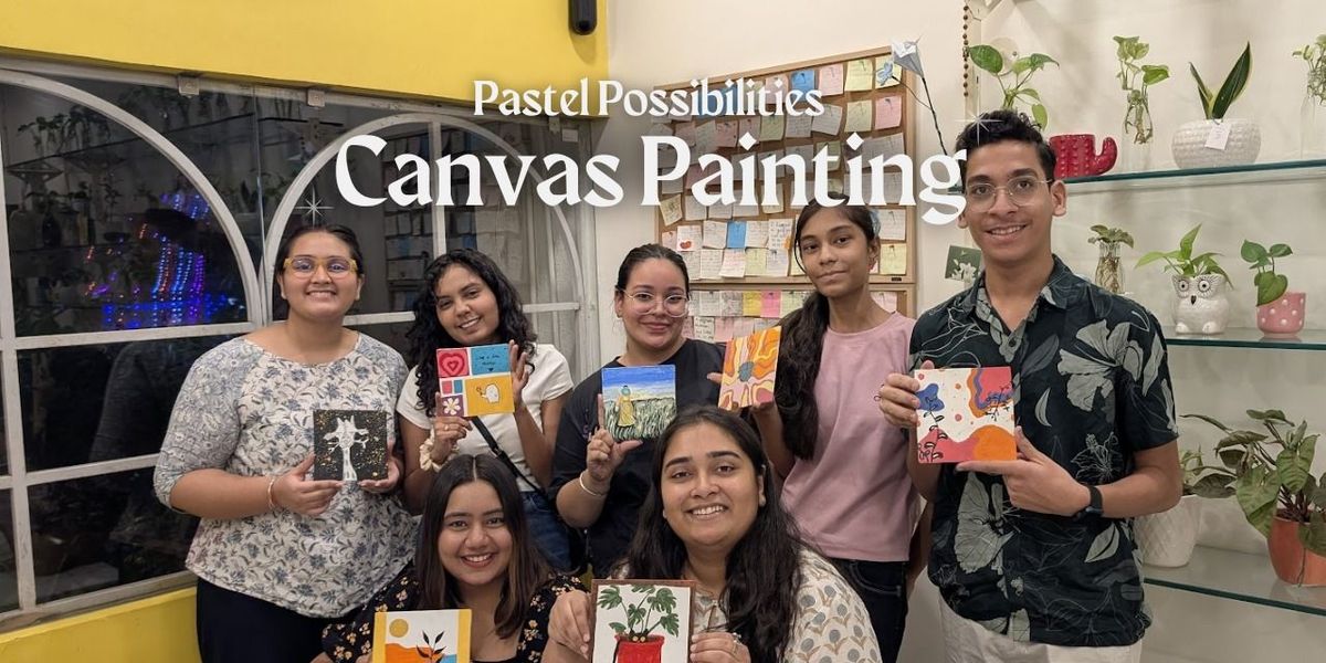 Canvas Painting For Beginners, 28 June | Event in Ahmedabad | AllEvents
