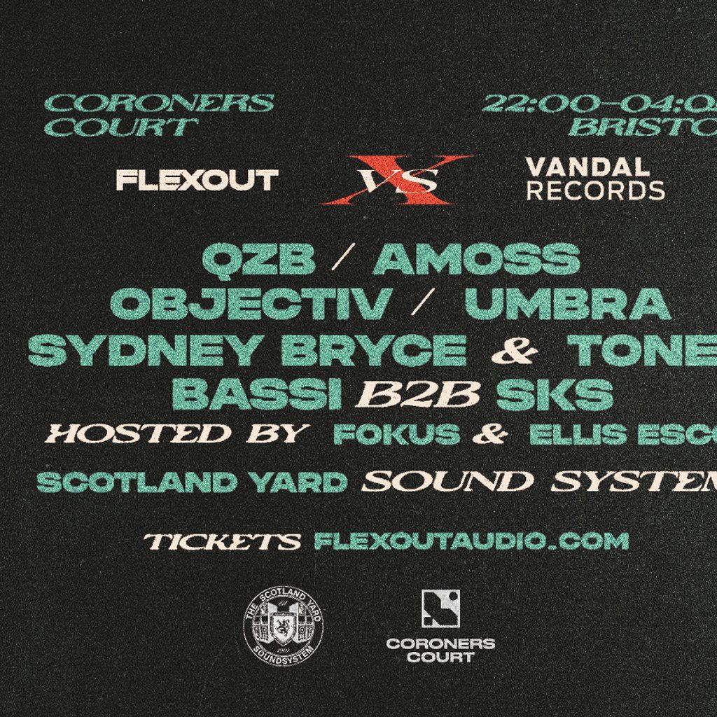 Flexout X Vandal, 12 September | Event in Bristol | AllEvents