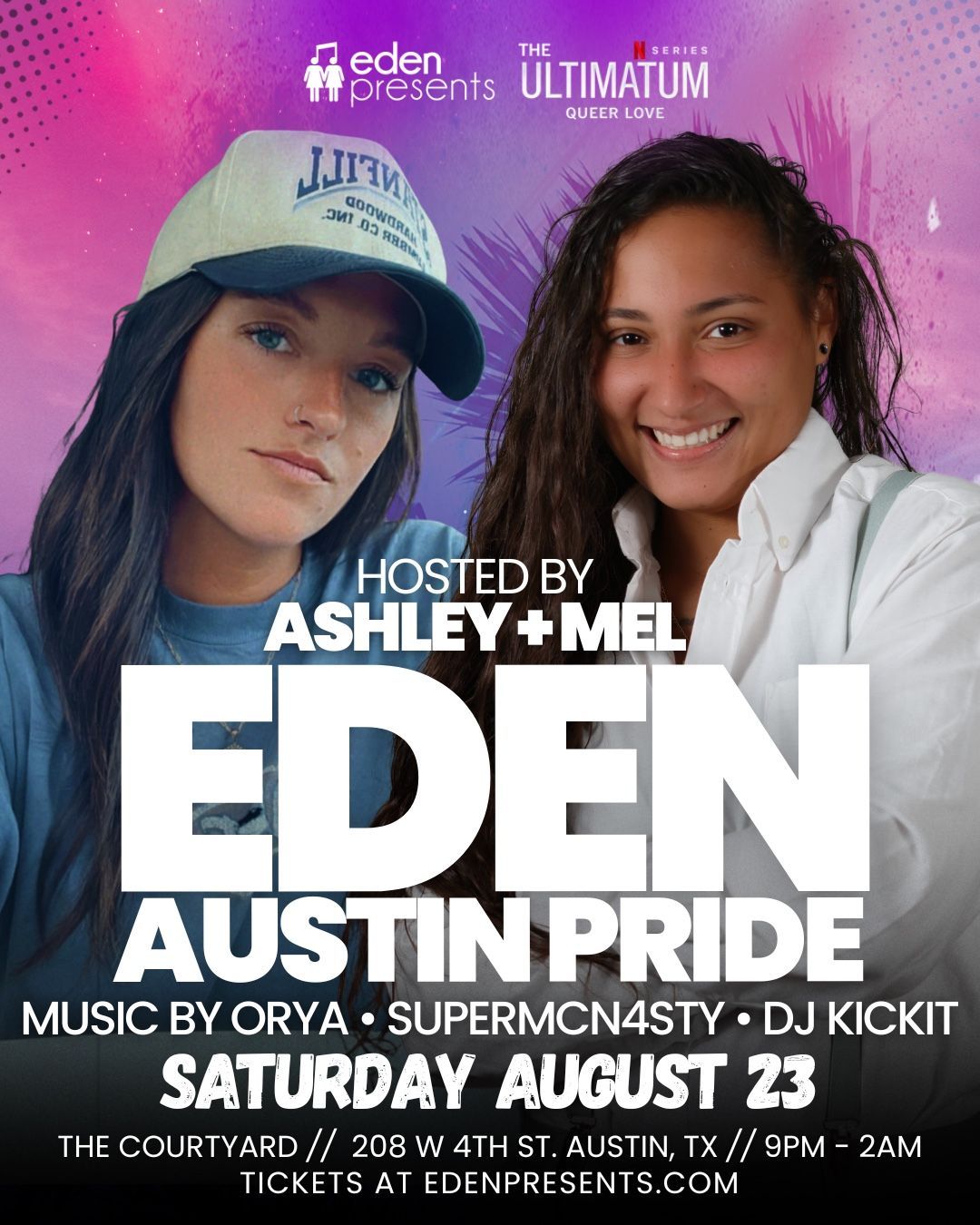 EDEN at The Studio at The Bomb Factory, 9 November | Event in Dallas | AllEvents