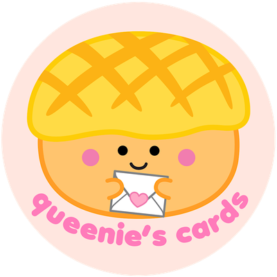 queenie's cards logo