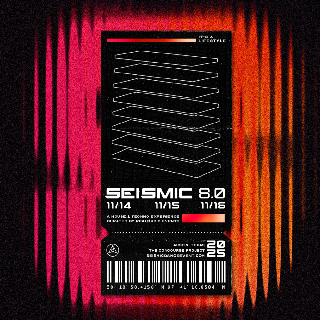 Seismic Dance Event - Friday at The Concourse Project, 13 November | Event in Austin | AllEvents