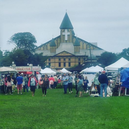 Ocean Grove Fall Flea Market, Ocean Grove Great Auditorium, September 7
