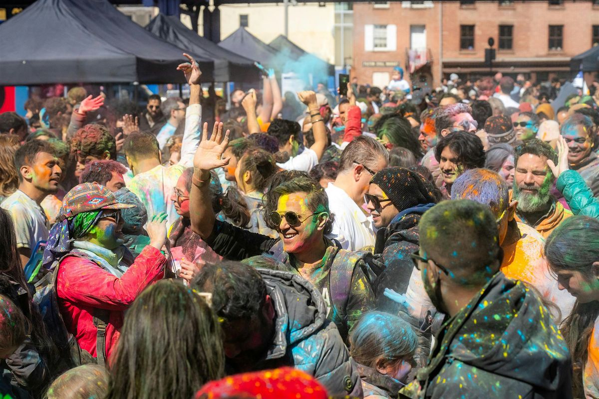 Holi Celebration at The Seaport