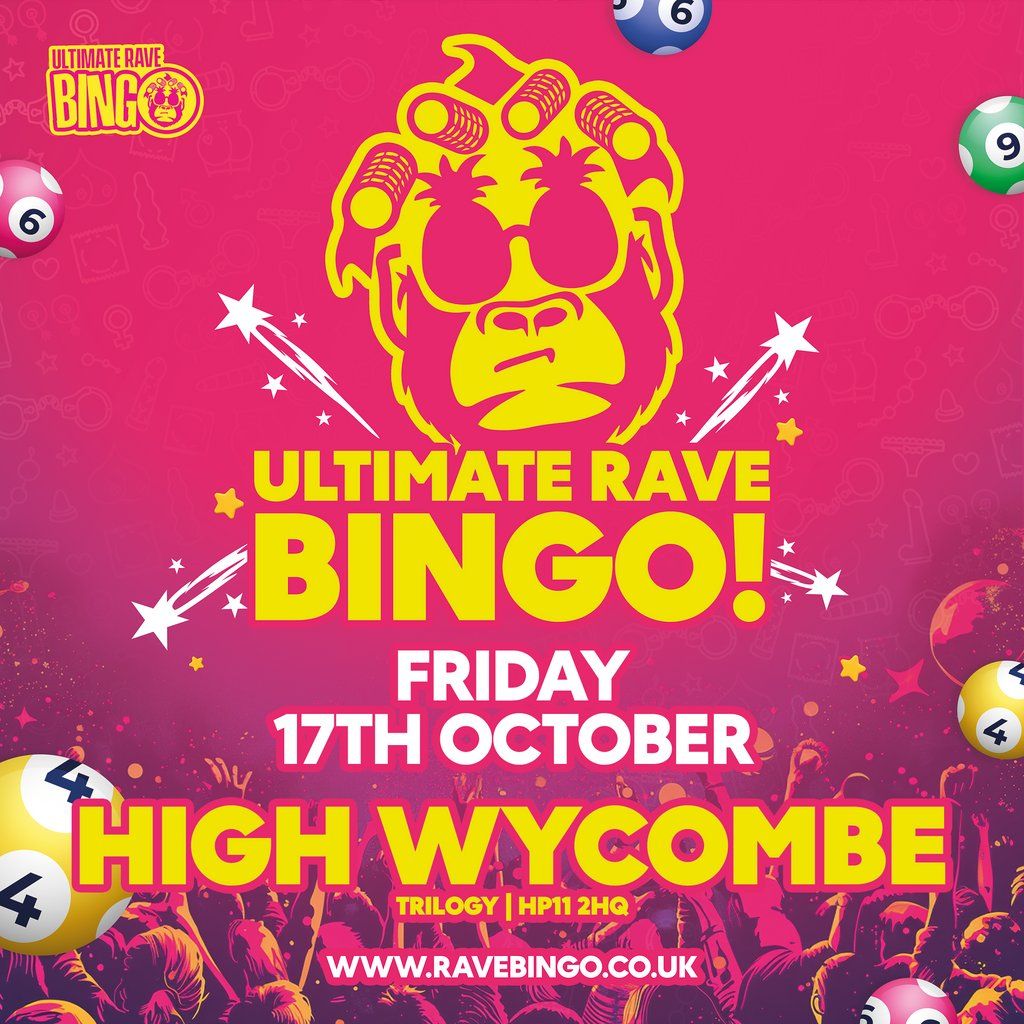 Ultimate Rave Bingo // High Wycombe // Friday 17th October, 17 October | Event in High Wycombe | AllEvents