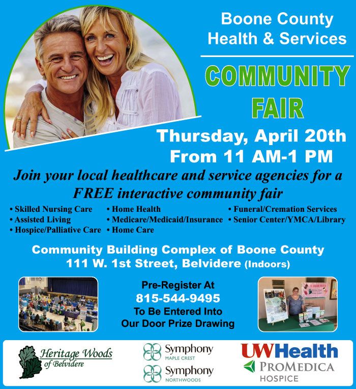 Boone County Health & Service Community Fair, Community Building